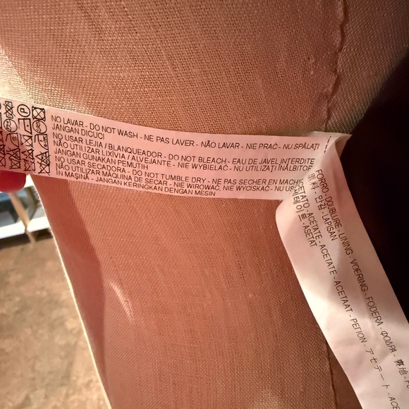 Zara Women's Rust/Brown Blazer Jacket - Picture 5 of 6